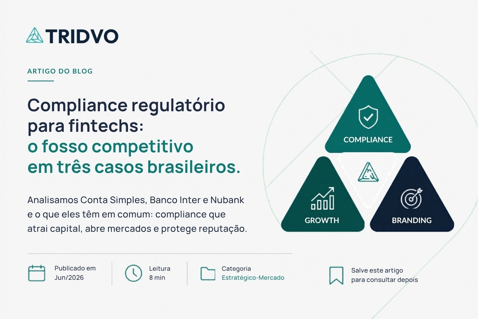 Compliance regulatório para fintechs: o fosso competitivo em três casos brasileiros